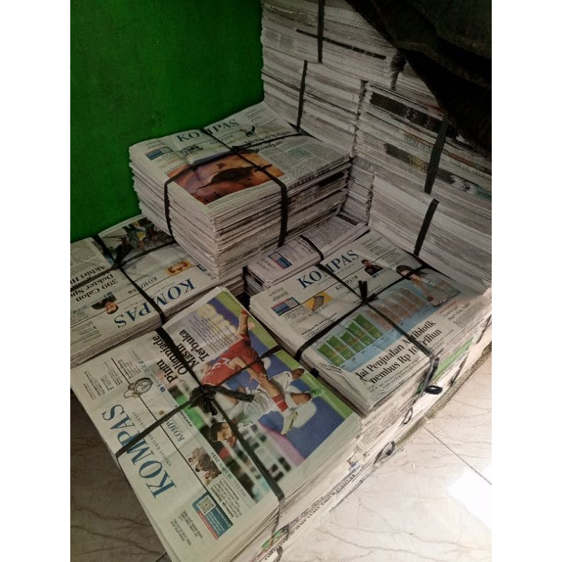 koran kompas /Jawa pos / Jateng pos sisa agen