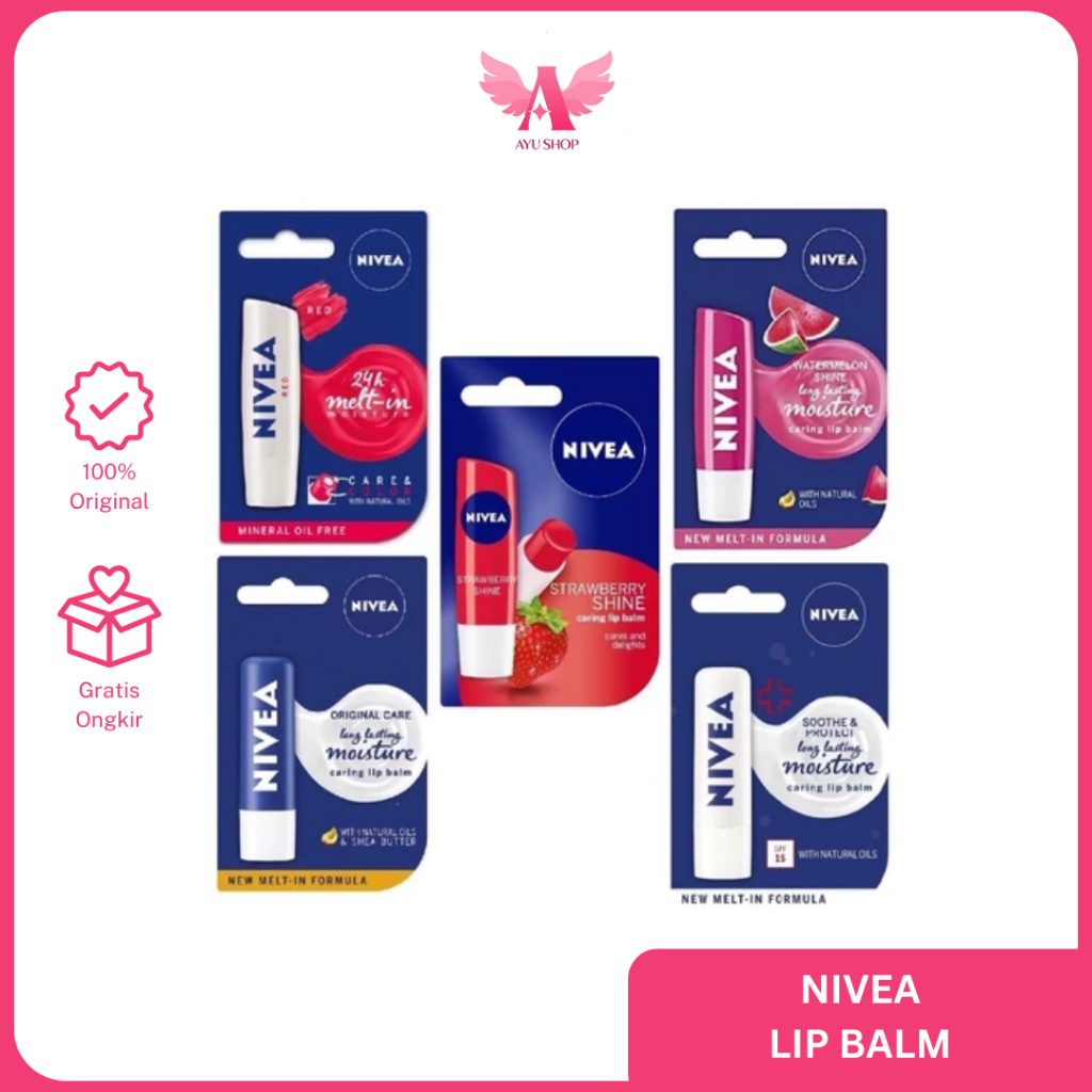 Nivea Lip Care Shoothe & Protect Spf 15 Lip Balm