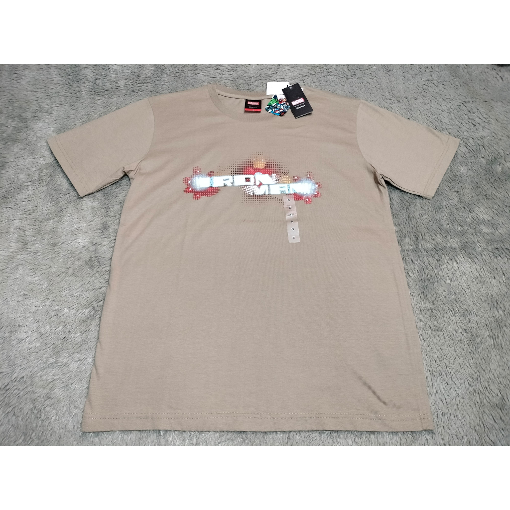 KAOS DEWASA PRIA NEVADA X MARVEL SIZE S M BRANDED MATAHARI ORIGINAL MURAH
