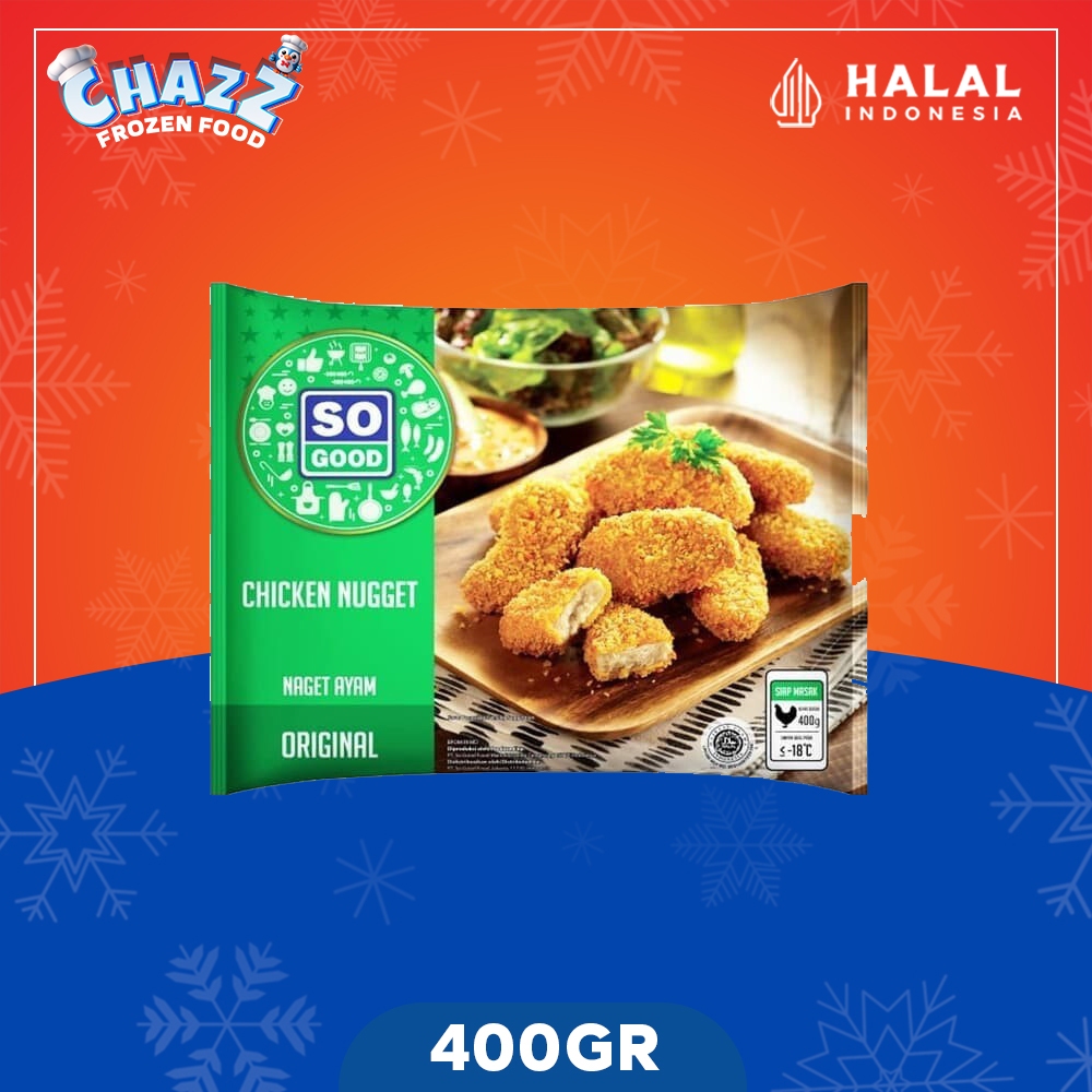 

So Good Naget Ayam 400 Gram Harga Hemat