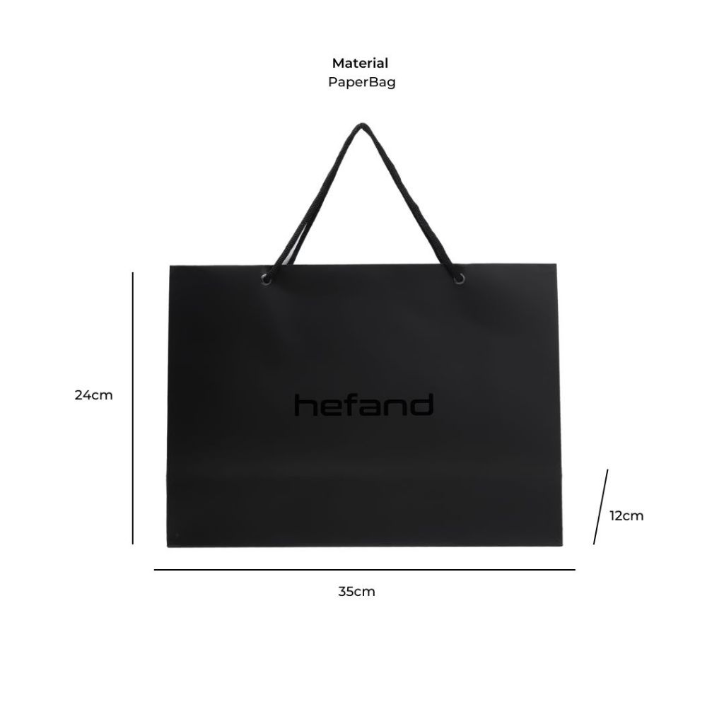 

iDk90 Hefand - Paperbag Hitam Paper Bag Premium Tambahan by hefand