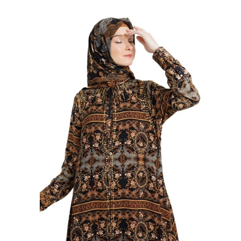 HIKMAT - ABAYA A4458-02 - Size S