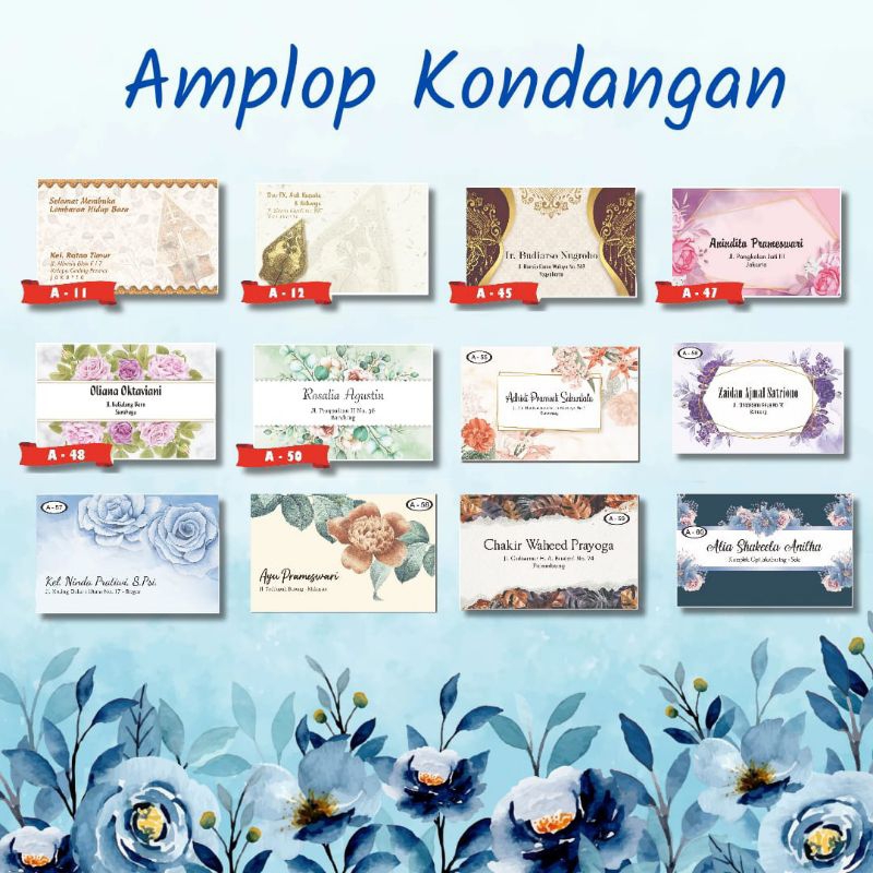 Amplop Kondangan Custom | Amplop Custom Nama | Amplop Tulis Nama | Amplop Custom | Amplop Cetak Nama