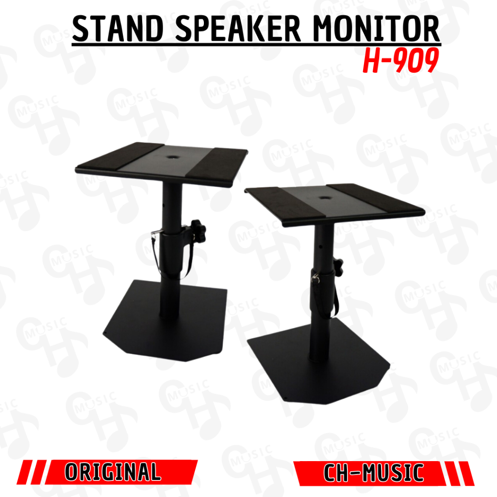 Stand Speaker Monitor Model Pendek Stand Speaker Flat Studio
