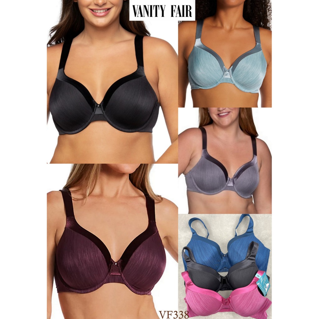 PROMO Bra Wanita Kawat Underwire Full Cup Busa Tipis Big Size 42D VANITY FAIR Underwire / Pakaian