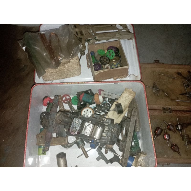 dinamo tamiya dan part part bekasan
