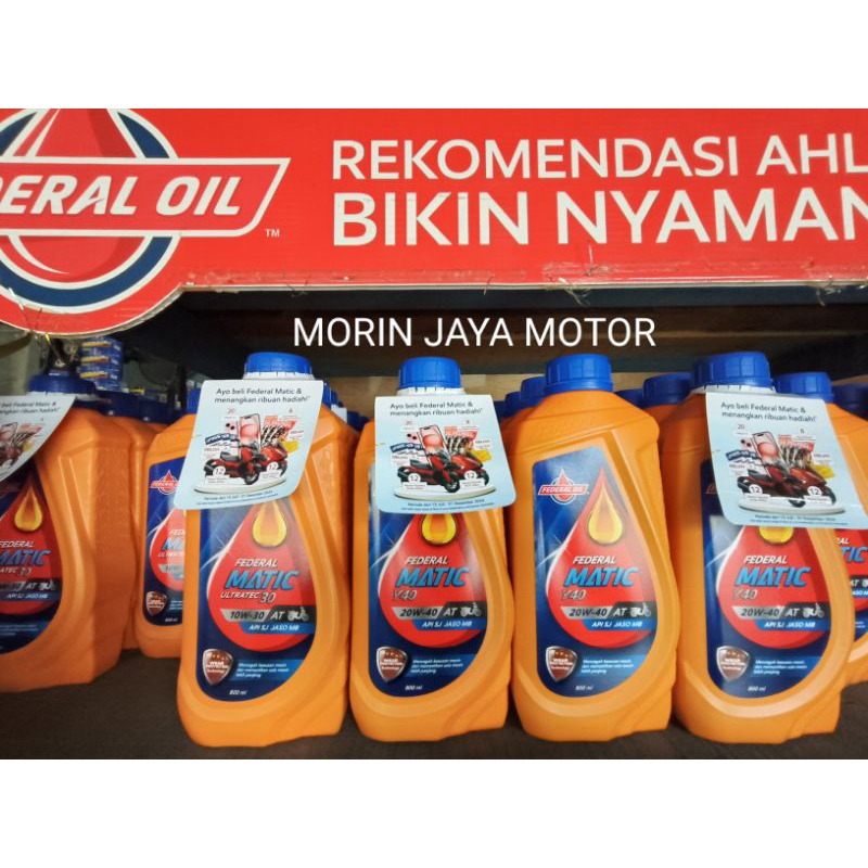 OLI FEDERAL ULTRATEC MATIC 10W-30 SEMI SYNTHETIC 0,8L ORI