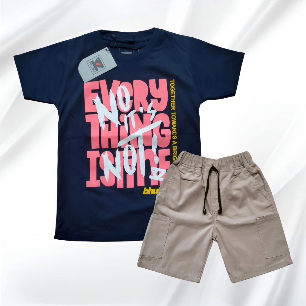 NRA Kaos Anak Setelan Distro/Chino / Setelan Baju Anak Laki Laki / Baju Anak Laki Laki