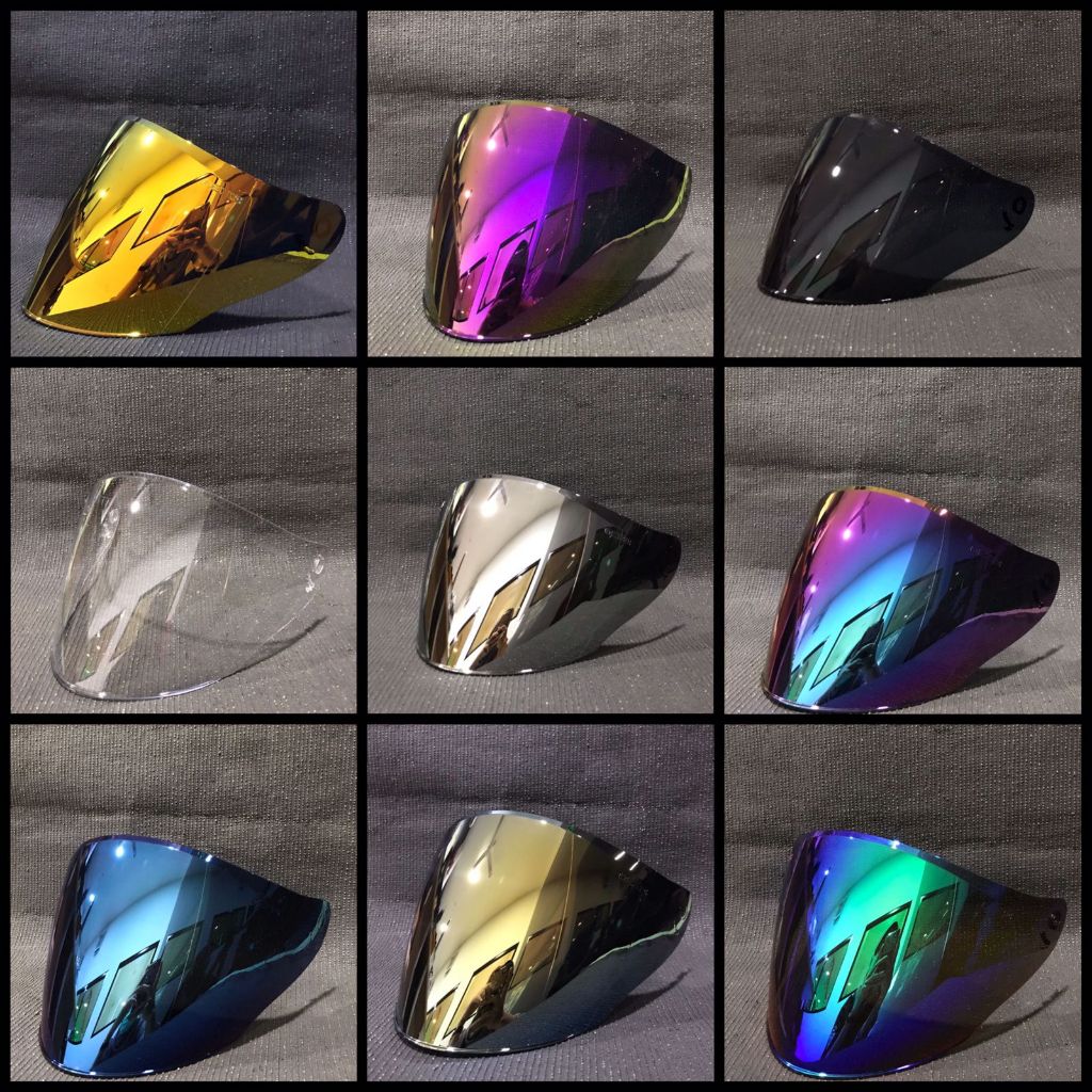 Kaca Flat Visor Iridium OSBE/PNP VENOM/KYT DJMARU