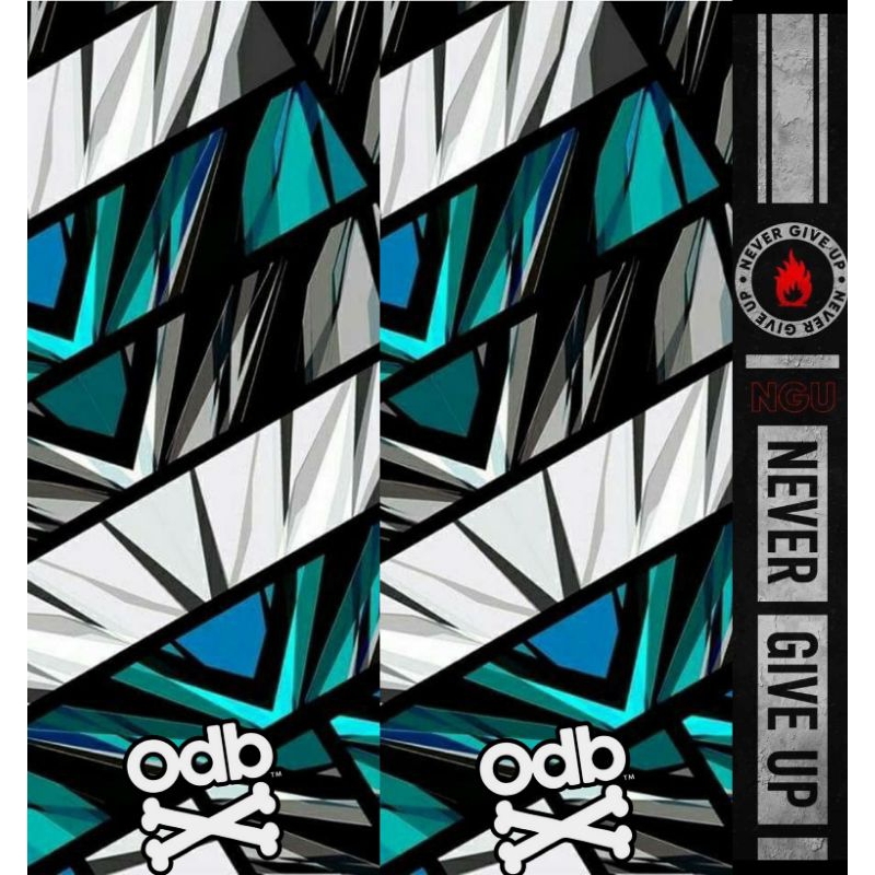 

stiker skin wrap baterai 18650 vektor art seris