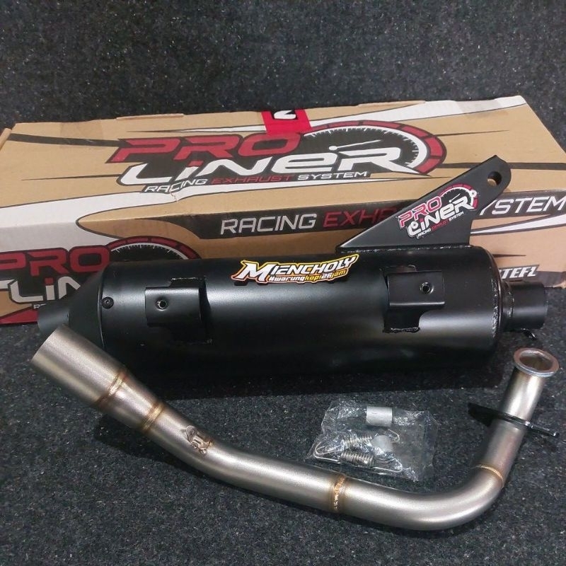 Knalpot proliner standar racing beat karbu beatfi scoopy fi spacy fi vario110fi tahun 2007 > 2019 or