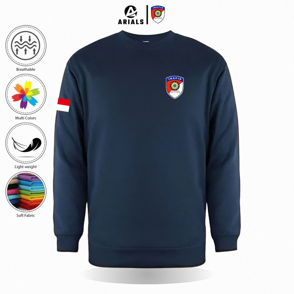 Arials Sweater Hoodie Polisi INAFIS UNIT IDENTIFIKASI POLRI Indonesia