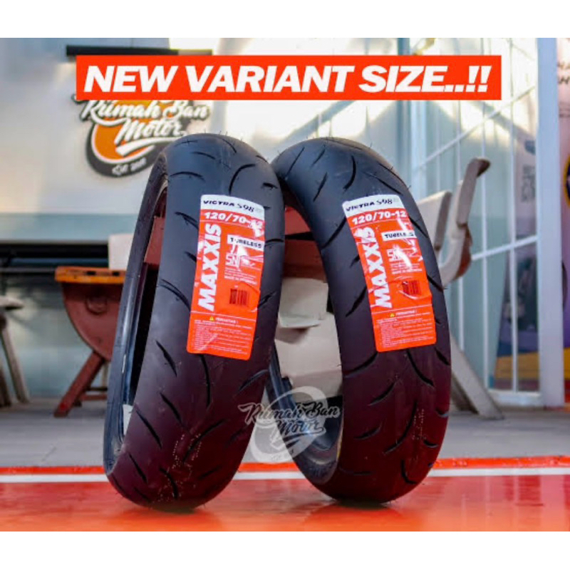 Ban MAXXIS 110/70-12 120/70-12 Ban Yamaha Filano Maxxis Victra