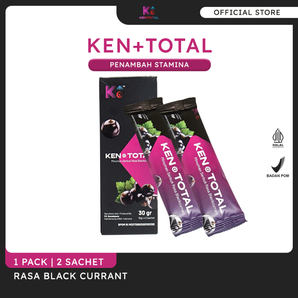 

KENTOTAL Minuman Serbuk Ginseng Isi 2 Sachet Meningkatkan Stamina Vitalitas Pria
