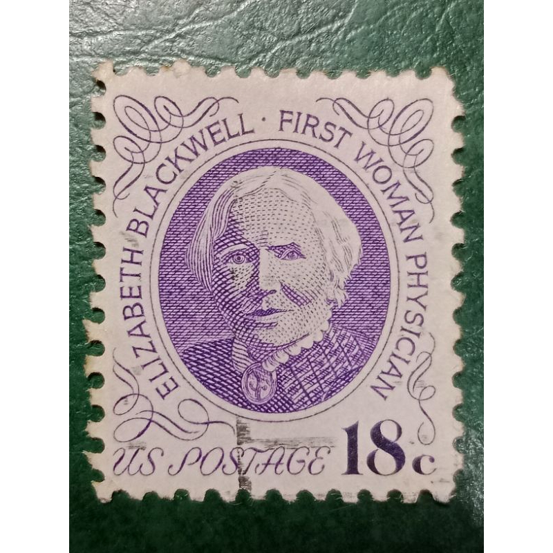 

Prangko USA 18 Cents Elizabeth Blackwell Tahun 1974 USED