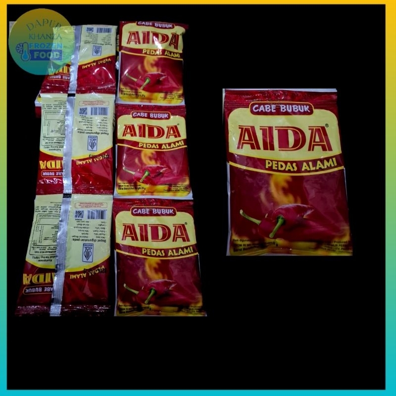 

BUMBU PEDAS CABE SERBUK AIDA 25g 50g 1Kg