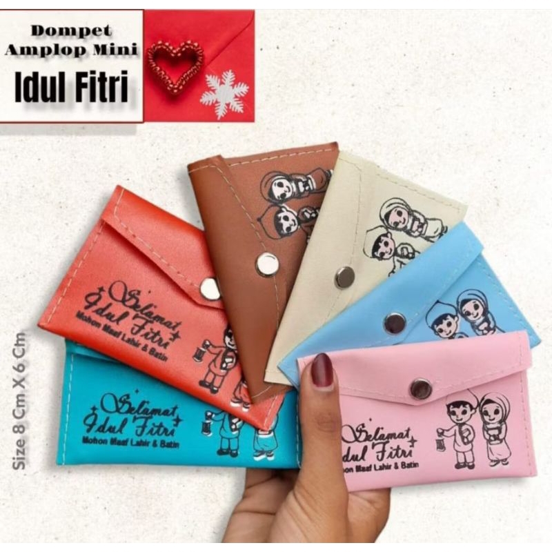 

MINI DOMPET AMPLOP LEBARAN / IDUL FITRI PER PACK ISI 12Pcs