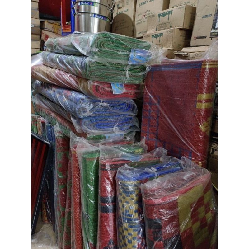 Tikar plastik Jadul