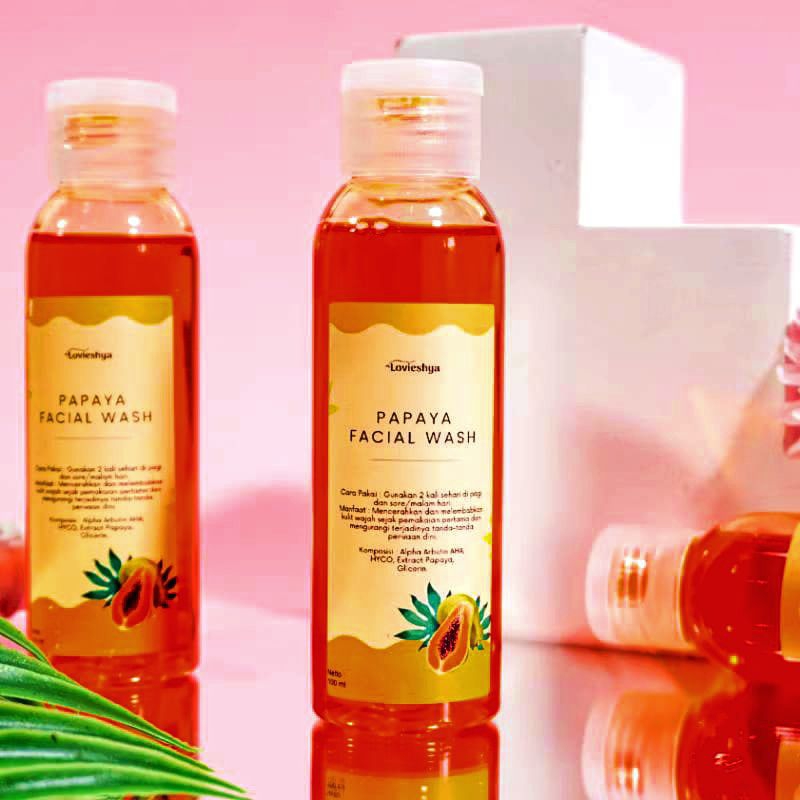 PROMO RDL | PAPAYA FACIAL WASH KENTAL | SABUN PEPAYA CAIR | SABUN WAJAH | SABUN MUKA | SABUN MULTIFU