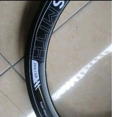 Rims velg sepeda ukuran 20 plus 451Merk Smith 