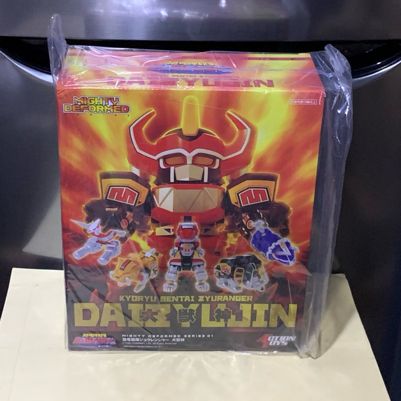 ES Gokin Action Toys Mighty Deformed Daizyujin Mighty Morphin Power Rangers Megazord Series 01