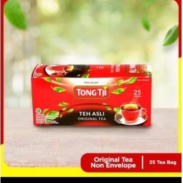 

Teh celup Tong Tjie/Teh asli Original Tea 25kantong/blacktea/1Kotak