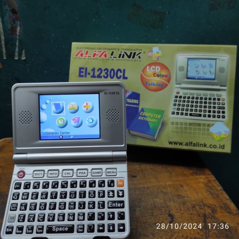 ALFALINK /KAMUS BAHASA INDONESIA INGGRIS/ALFALINK 1230 COLOUR/REAL PICTURE/LENGKAP KATA&KOSA KATA/DI