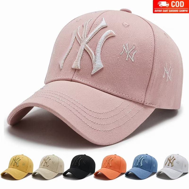 Topi Baseball Pria Wanita Hat Sport Korea Musim Panas Cotton Lembut [ORIGINAL]