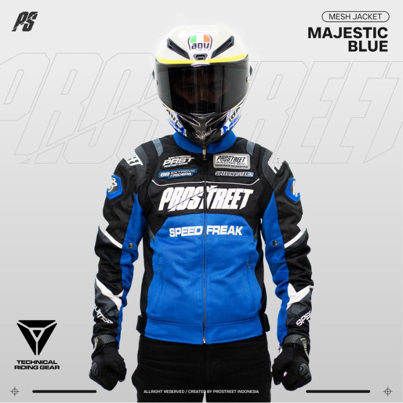 Jaket Merah Prostreet Majestic Blue