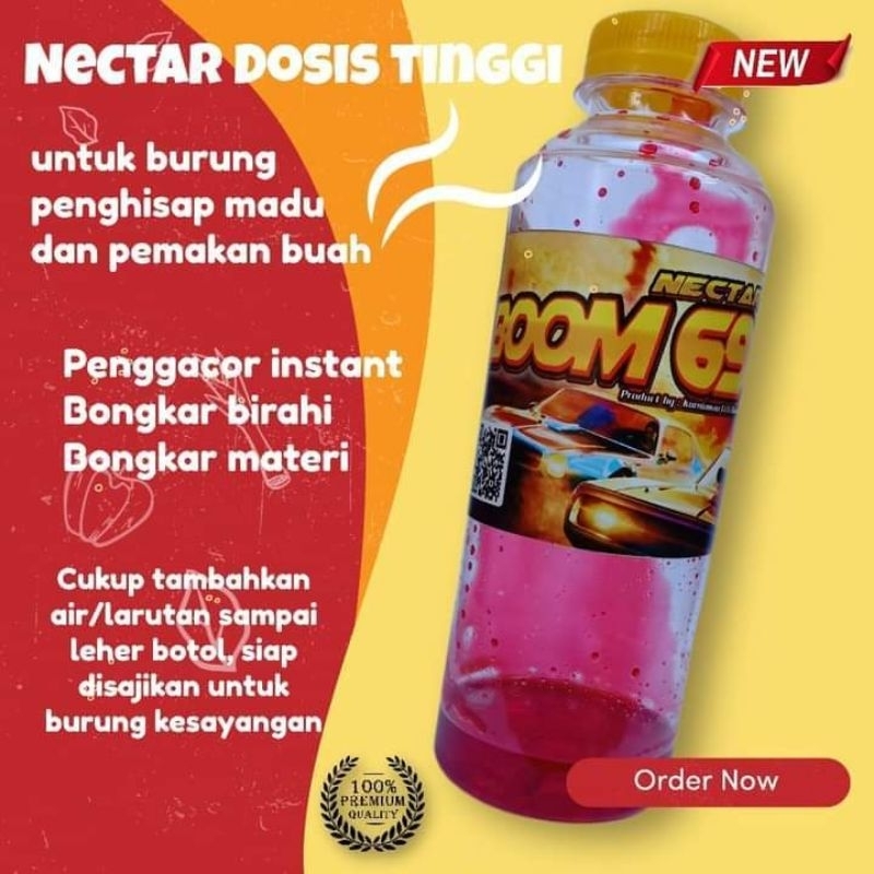 BOOM 69 DOPING PENGGACOR SEKETIKA NEKTAR VITAMIN BOOM69 NEKTAR DOSIS TINGGI PENGGACOR SOGON KONIN PL