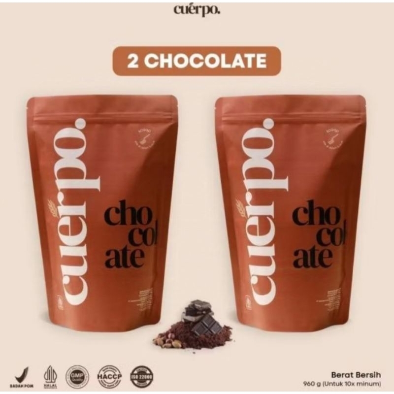 

PAKET 2 POUCH CUERPO Susu Tinggi Kalori & Protei 960 Gram