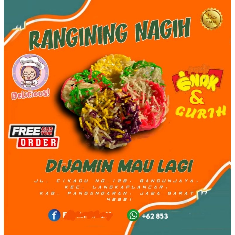 

Renggining Mentah ala Rumahan Khas Pangandaran isi 25pcs Besar // Renggining Ketan Asli