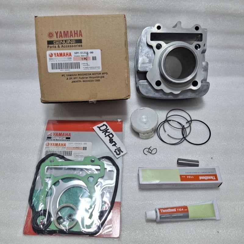 BLOK SEHER KOMPLIT 3 ITEM ORI (1DY) YAMAHA JUPITER Z 1, FORCE FI INJEKSI