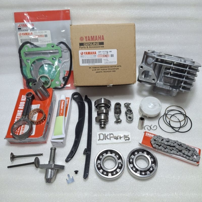 BLOK SEHER KOMPLIT 11 ITEM ORI (1DY) YAMAHA JUPITER Z 1, FORCE FI INJEKSI