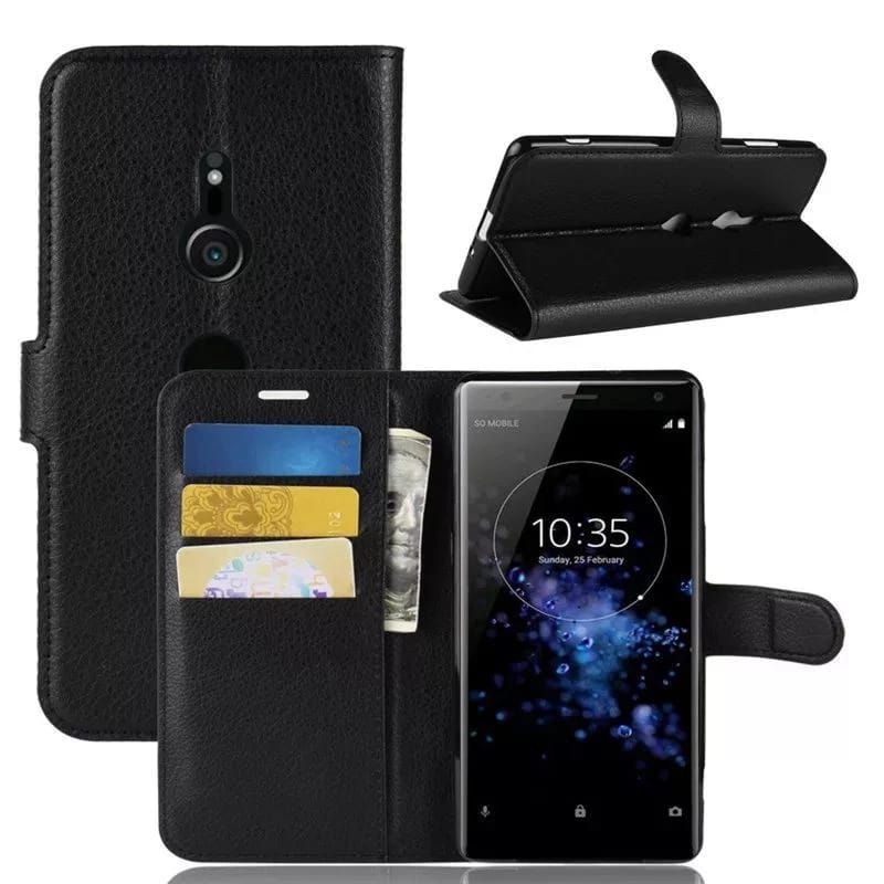 Flip cover Sony Xperia XZ2 docomo Au SoftBank Mewah elegan