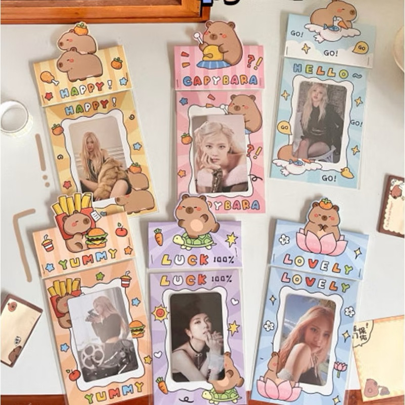 

Plastik Packing Photocard Koleksi Alas Pack Kartu Kpop Innersleeve Aesthetic Lucu Cute
