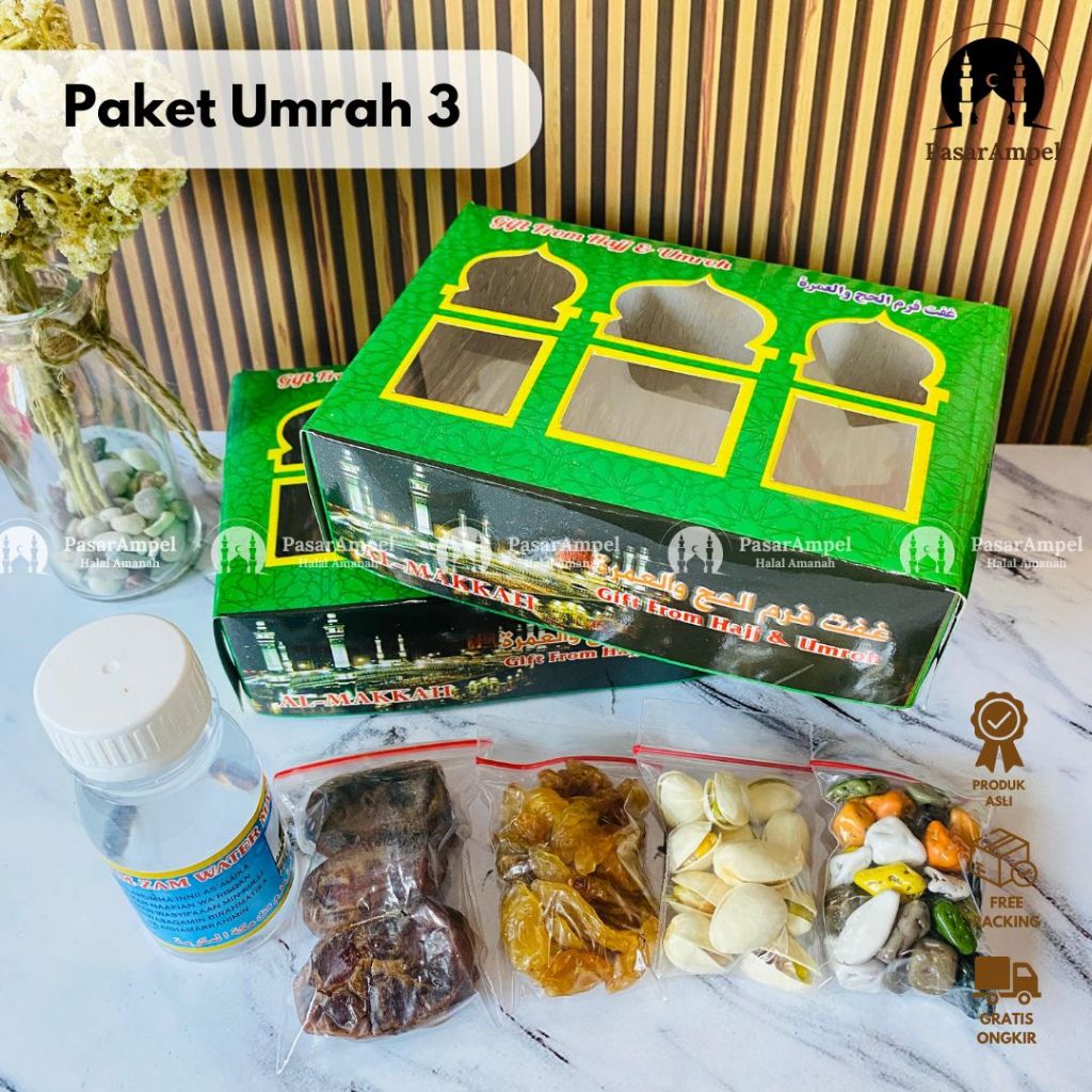 

Paket Oleh Oleh Haji & Umroh BOX / Paket Hemat Murah Ekonomis Hampers Haji Umrah Berkualitas PREMIUM