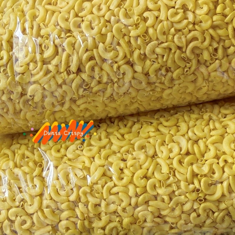 

[500gr] MAKARONI MENTAH KUNING KONDANG KRIUK RENYAH 500gr 1Kg 5Kg