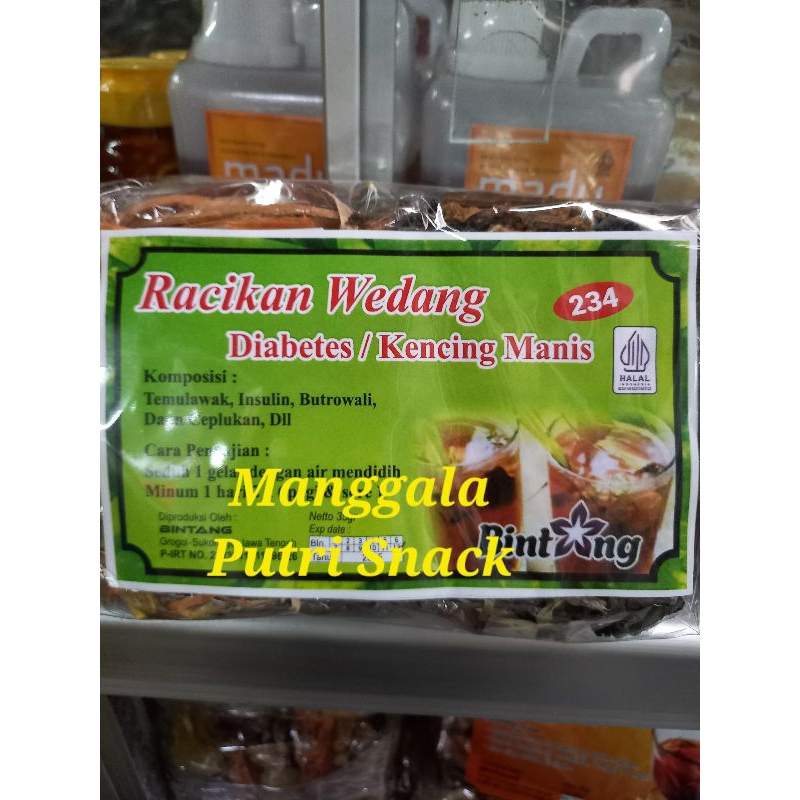 

WEDANG RACIKAN DIABETES/KENCING MANIS
