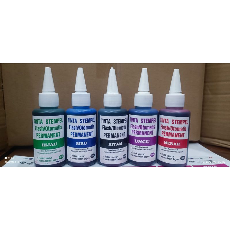 

TINTA STEMPEL OTOMATIS FLASH PERMANENT