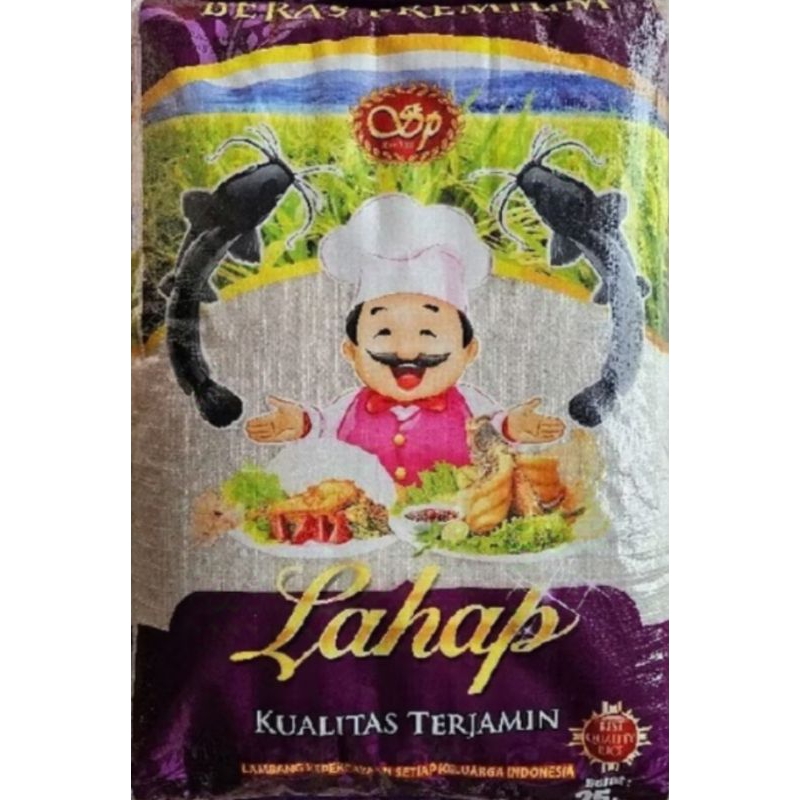 

Beras lahap lele premium kemasan 25 kg