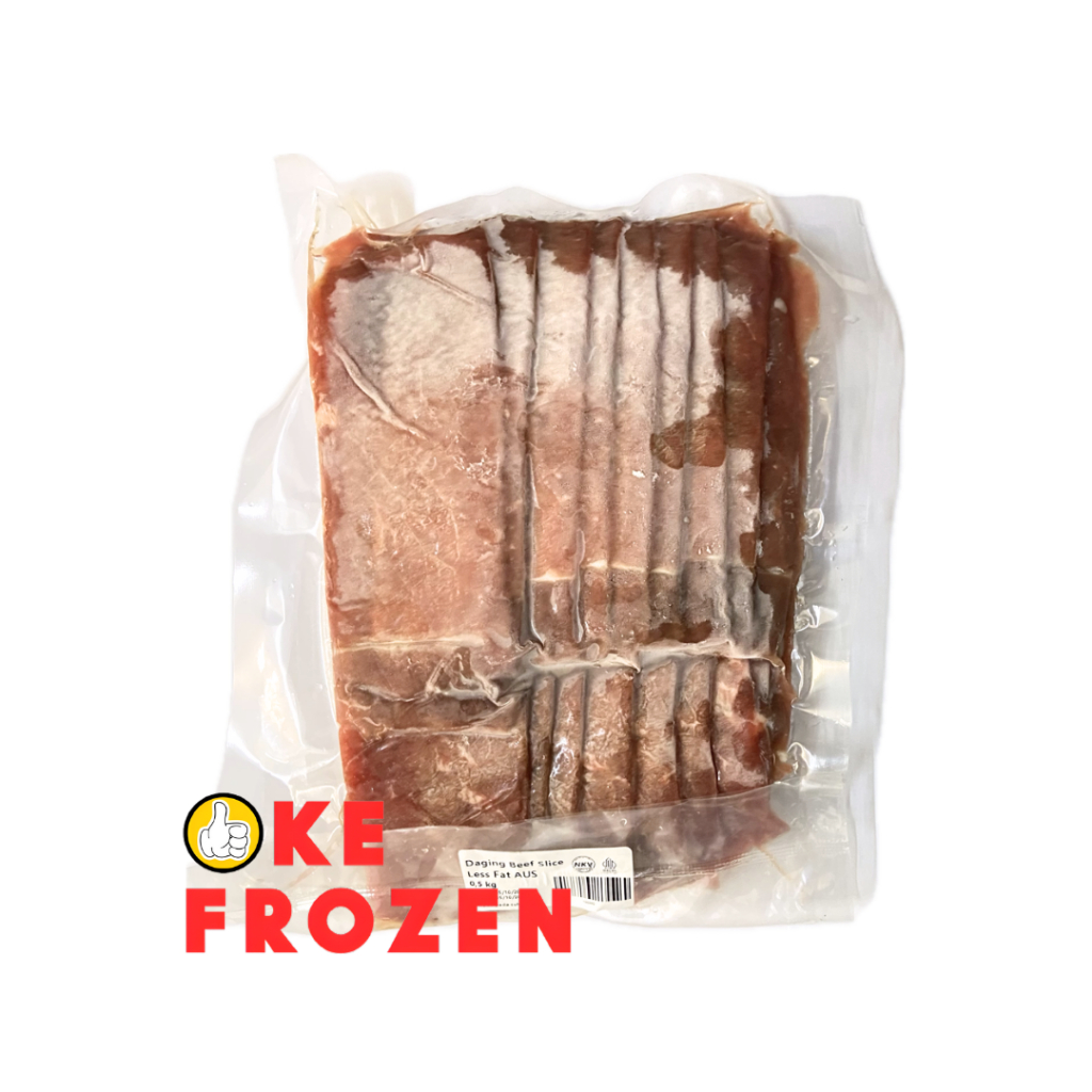 

DAGING BEEF SLICE LOW FAT AUS 500GR (GP) / BBQ / SUKI / YAKINIKU