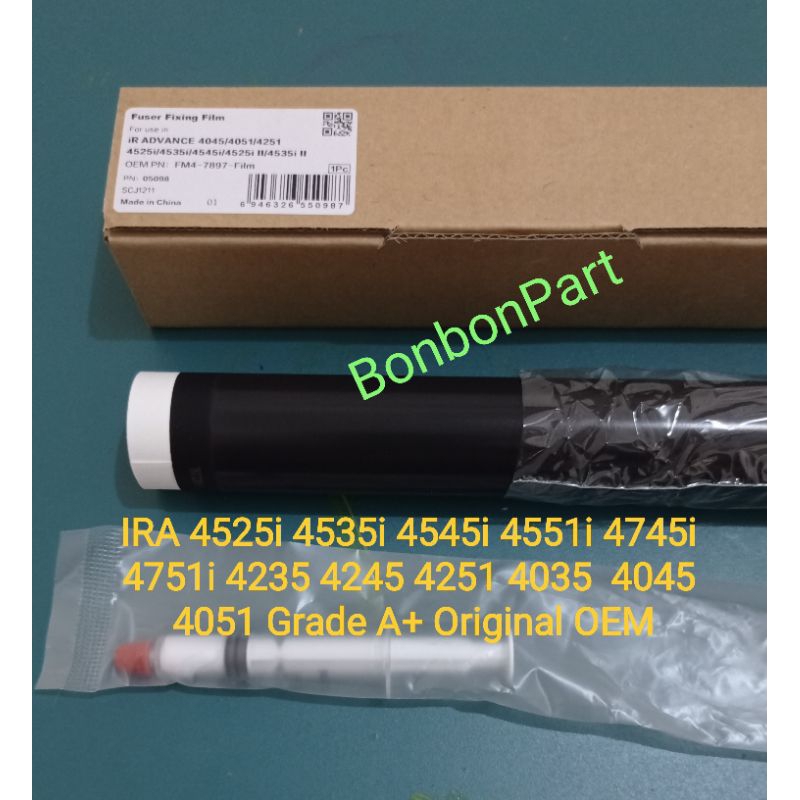 FUSER FIXING FILM CANON IRA 4235/4245/4251/4035/4045/4051/4535i/4545i/4551i/4745i/4751i