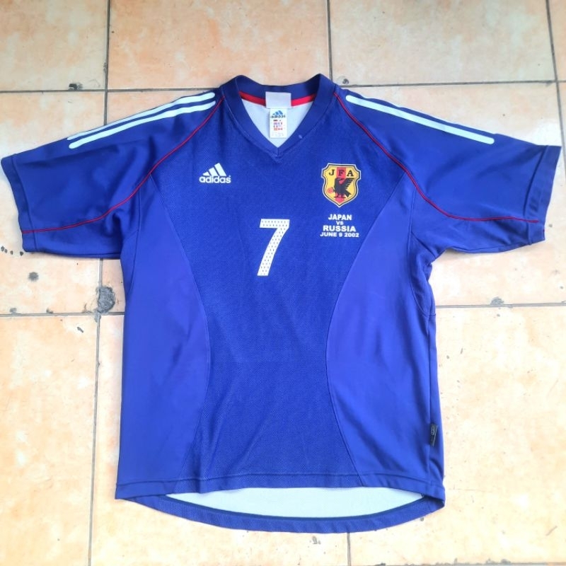 Jersey Timnas Jepang Home 2002 NAKATA ORIGINAL