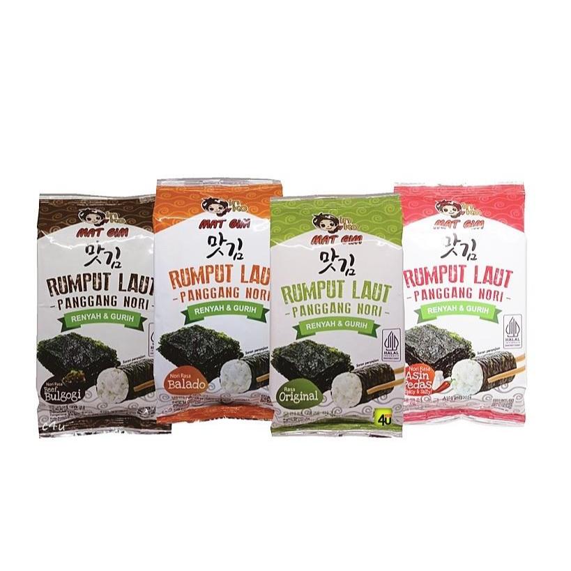 

Inko Mat Gim Nori / Rumput Laut Panggang isi 2 pcs 10 Gr