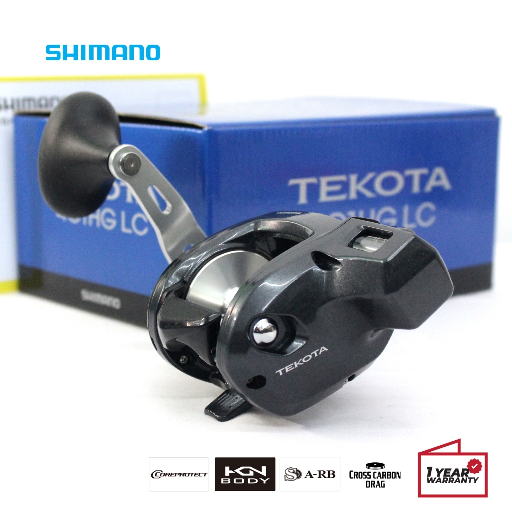 Reel OH SHIMANO TEKOTA 301/401 HGLC | Over Head Trolling Laut Dasaran | Resmi