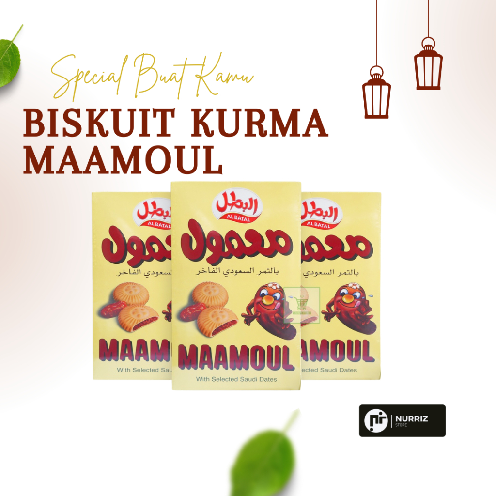 

Biskuit Kurma Maamoul dari Saudi