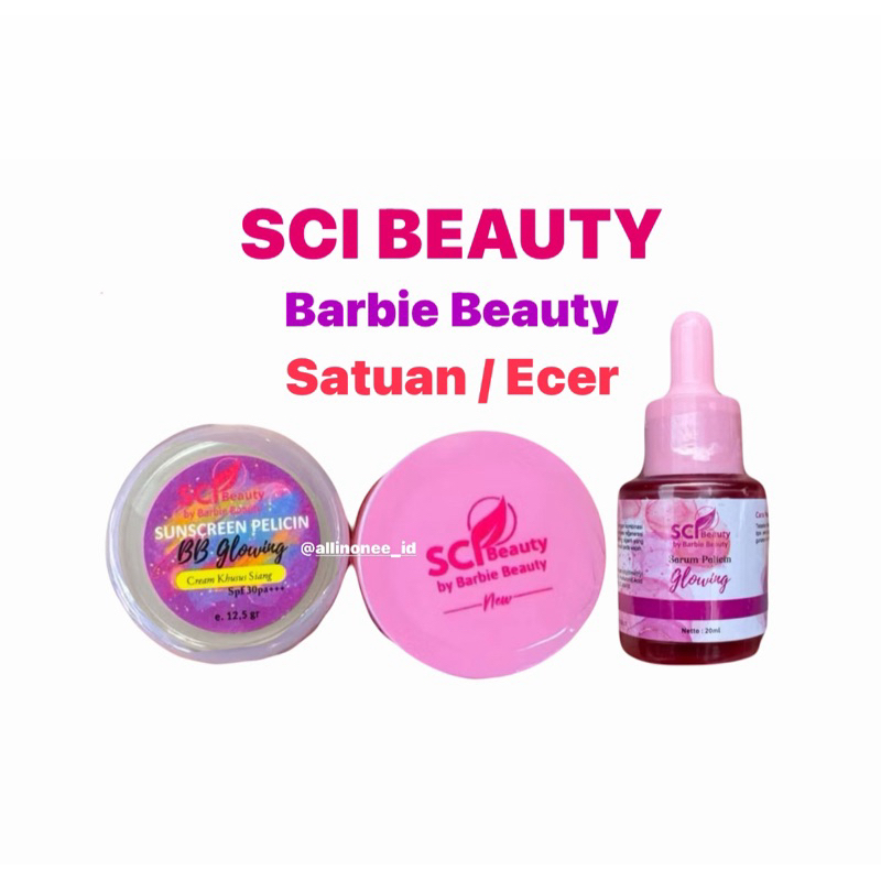 SCI Beauty Barbie Salep Pelicin Sunscreen BB Glowing Serum SCI