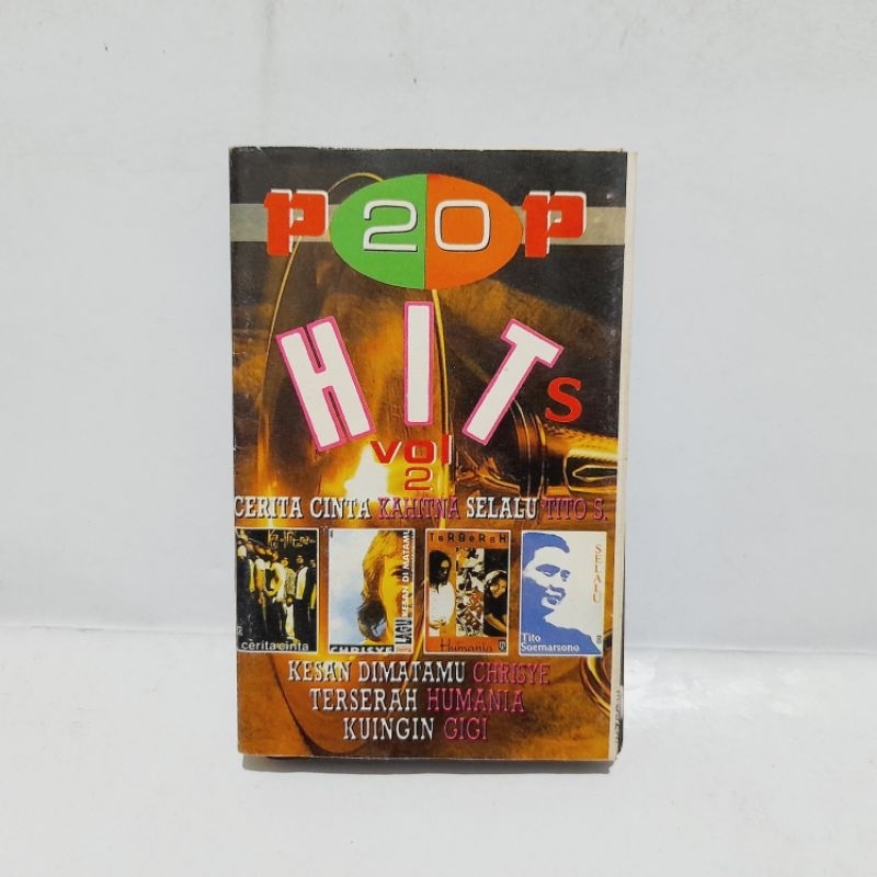 Kaset 20 Pop Hits Volume 2 - Kahitna Chrisye Tito S VA
