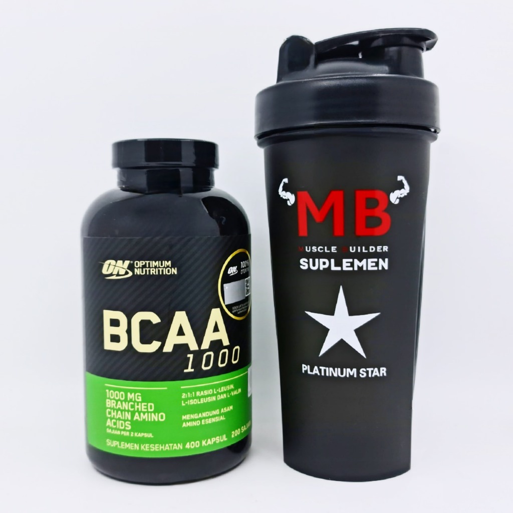 BCAA ON 400 caps 1000 mg Optimum Nutrition 1000mg Capsules Capsule Kapsul AST Mutant Platinum Muscle